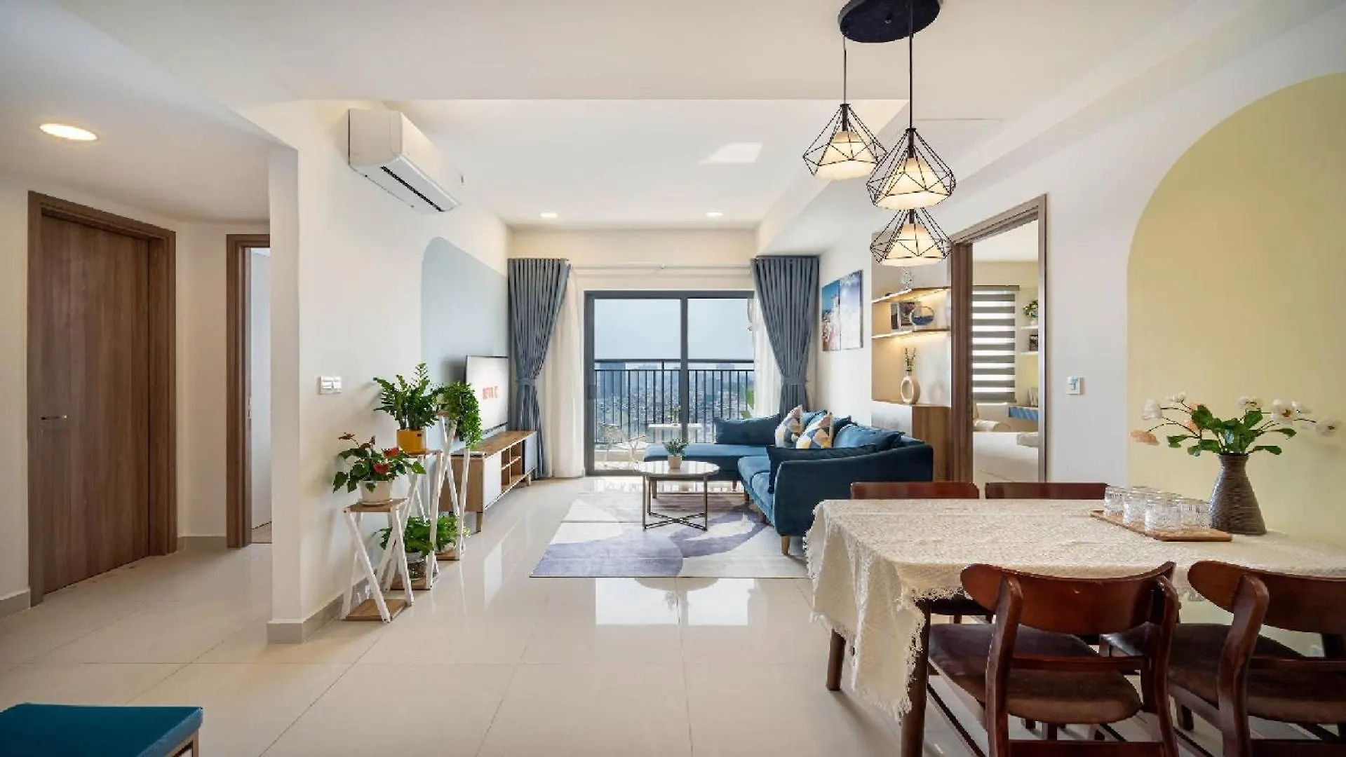 アパートホテル Soho Saigon Balcony Apartment ホーチミン市