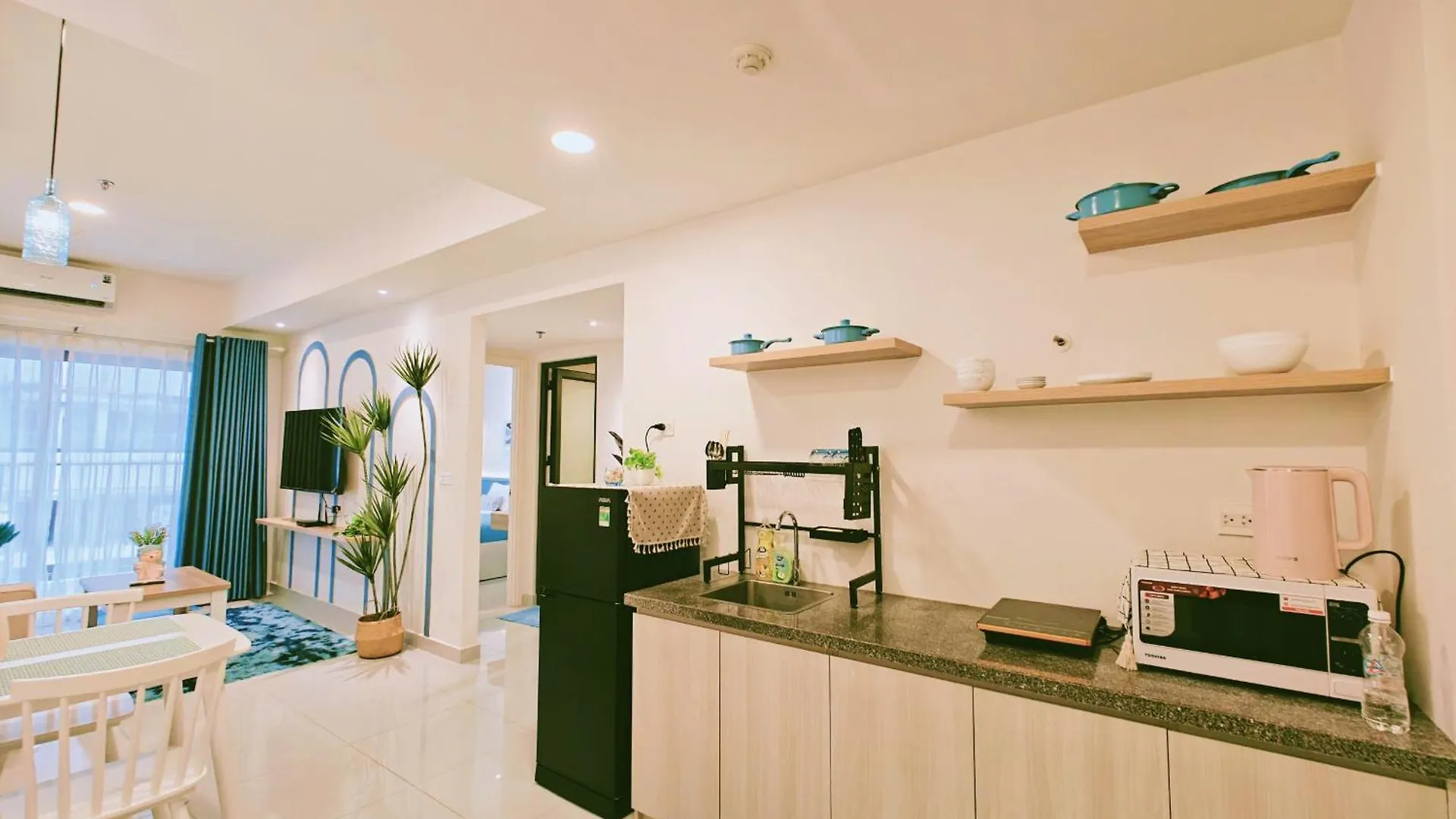 Apart Otel Soho Saigon Balcony Apartment Ho Şi Min